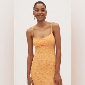 BARDOT ADONI MESH MIDI DRESS